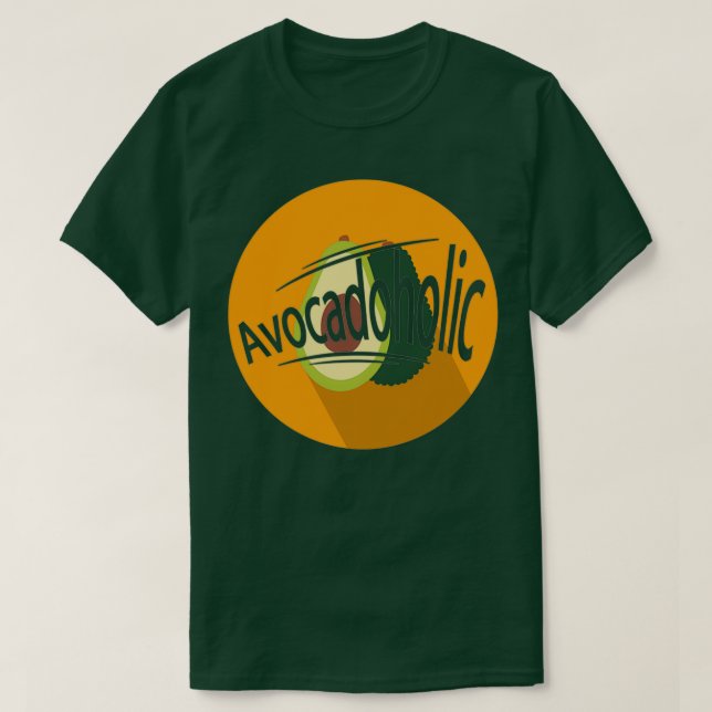 Avokadohollny Avocado Foodie T Shirt (Design framsida)
