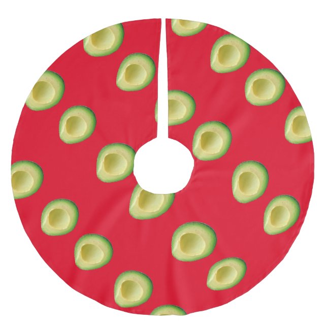 Avokadon lite varstans 4Alicia Julgransmatta Borstad Polyester (Framsidan)