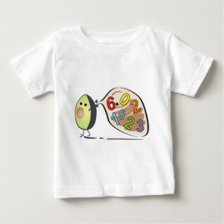 avokadon numrerar t-shirt