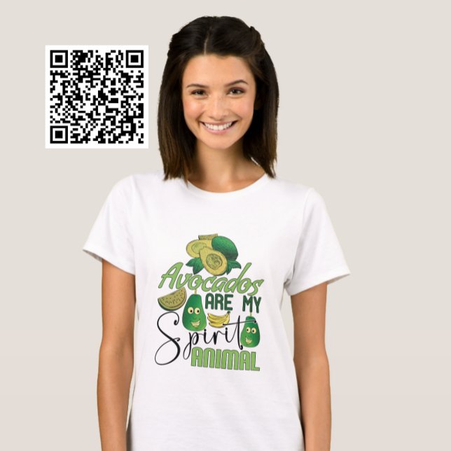 Avokados är mitt andliga djur t shirt (Skapare uppladdad)