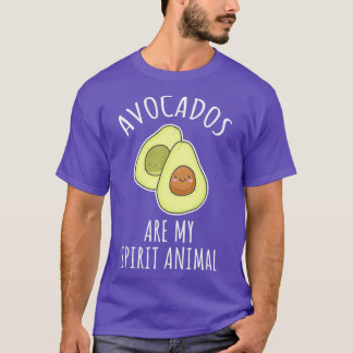 Avokados är mitt andliga djur t shirt