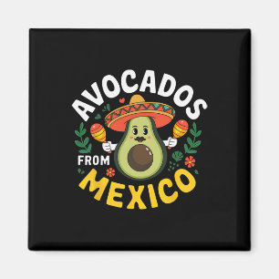 Avokados från Mexiko Cinco de Mayo mexican Fiesta Magnet