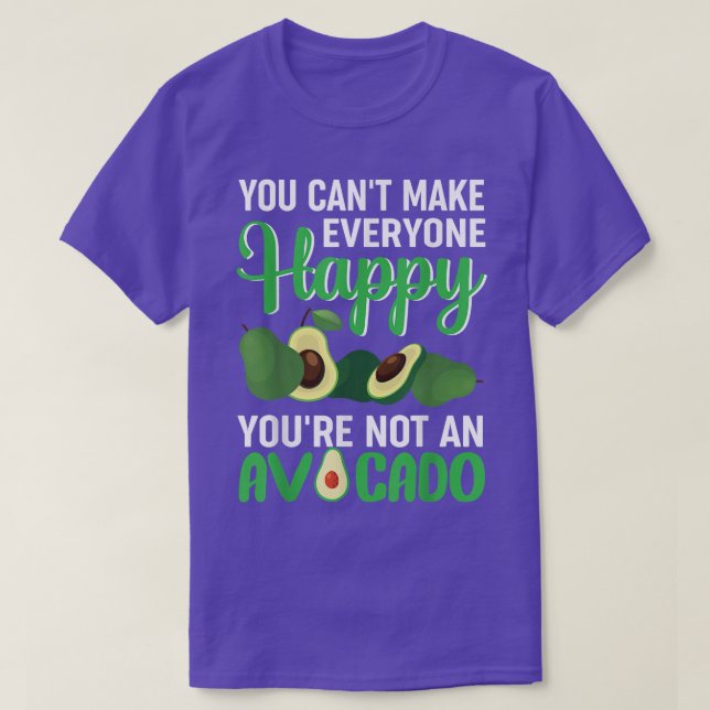 Avokados Vegetarian Vegan Food Avocado Quote T Shirt (Design framsida)