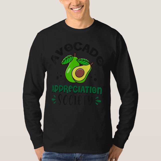 Avokadouppskattningssällskap 2 t shirt (Framsida)