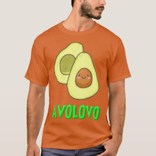 AVOLOVO lustig avocado surfing coola avocado T Shirt