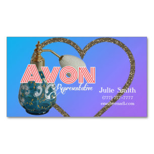 Avon Affärskort Magnet