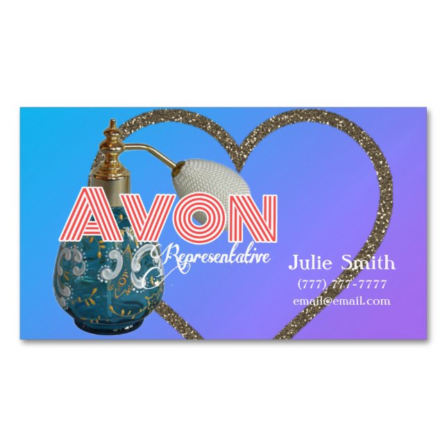 Avon Affärskort Magnet (Framsida)