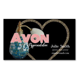 Avon Affärskort Magnet