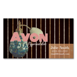 Avon Affärskort Magnet