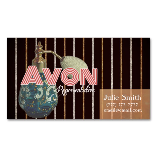 Avon Affärskort Magnet (Framsida)