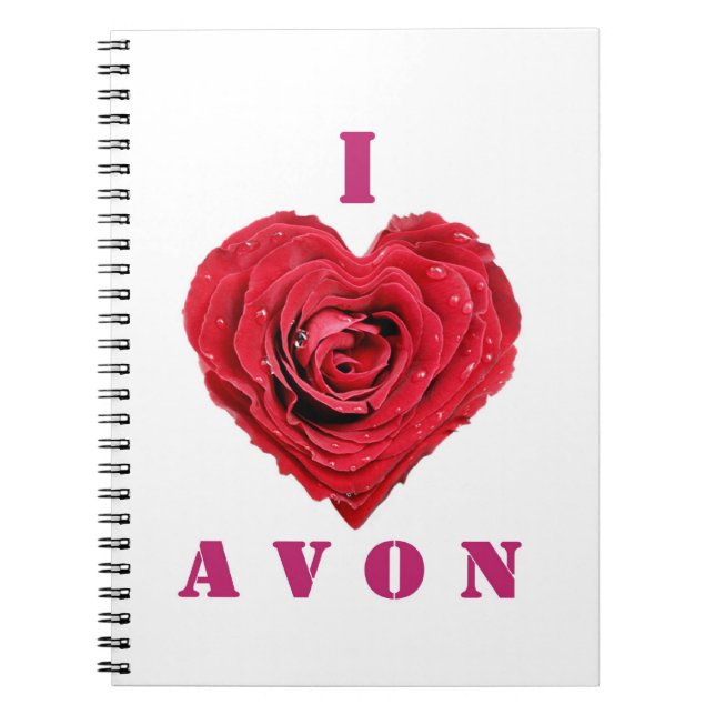 AVON anteckningsbok (Framsidan)