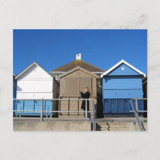 Avon Beach, Hampshire. Förenade kungariket 7.02.04 Vykort