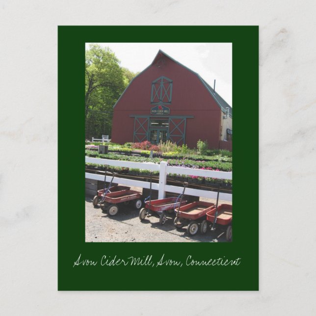 Avon Cider mal Vykort (Framsida)