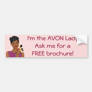 Avon Dam, Beauty Model, Afrikanska amerikanska Bildekal