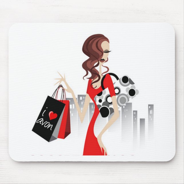 "Avon Diva" Mousepad Musmatta (Framsidan)