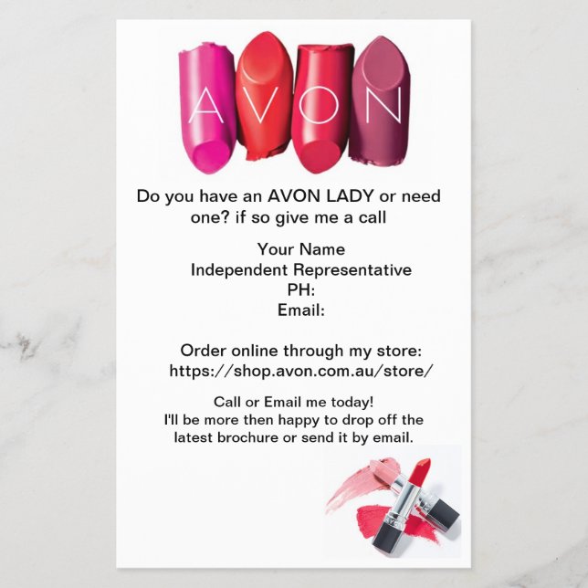 Avon Flyer (Framsidan)