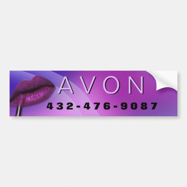 Avon för färgad Oberoende Rep Avon Bildekal (Framsidan)