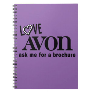 Avon handstil vadderar och/eller förar journal anteckningsbok