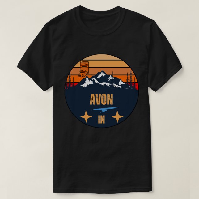 Avon, Indiana T Shirt (Design framsida)