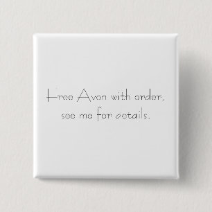 Avon klämmer fast knapp