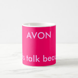 AVON l5At oss tala skönhet! Kaffemugg