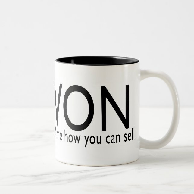 Avon Local Recruiter Två-Tonad Mugg (Höger)