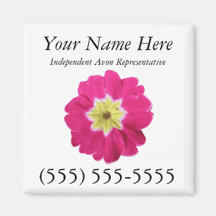 Avon magnetisk visitkort magnet