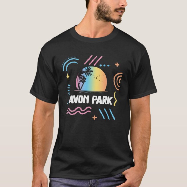 Avon Park Florida Vacation Family Matching Resa So T Shirt (Framsida)