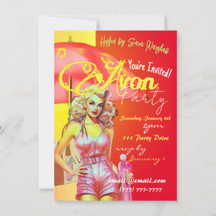 Avon Party-inbjudan