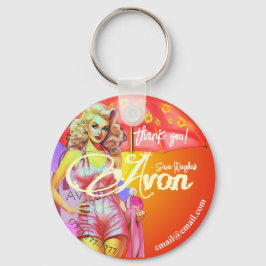 Avon Party Tack Nyckelring