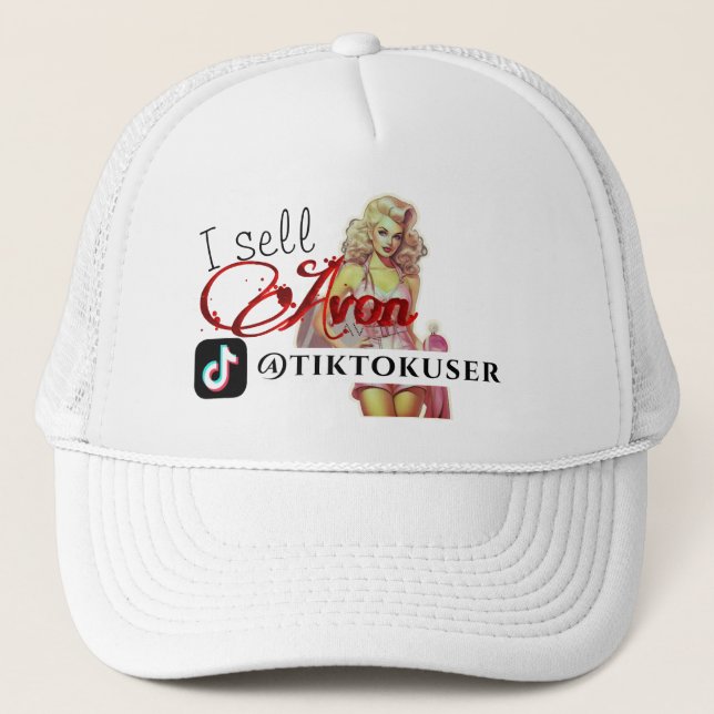 Avon Representant Tiktok-Truckerkeps Keps (Framsida)
