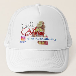 Avon representativ Instagram-Truckerkeps Keps