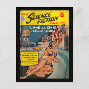 Avon Science fiction Reader 01 (1951.Avon)_Pulp Ar Vykort