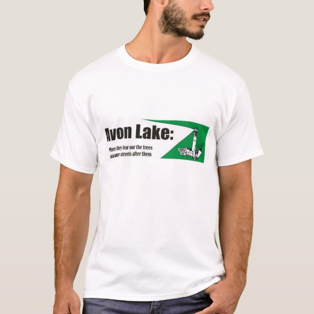 Avon sjö, Ohio Tee Shirt (Framsida)
