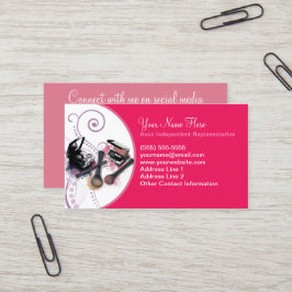 Avon socialt massmedia visitkort