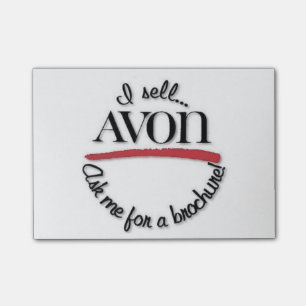 Avon tekniker som Posta-Det noterar Post-it Block