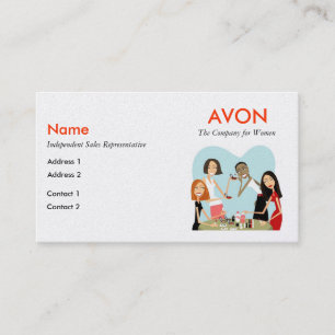 Avon visitkortar - pärla visitkort