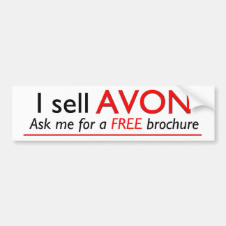 Avon yrkesmässig advertizing bildekal