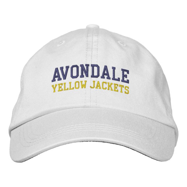 Avondale High School Embroired Baseball Hat Broderad Keps (Framsida)