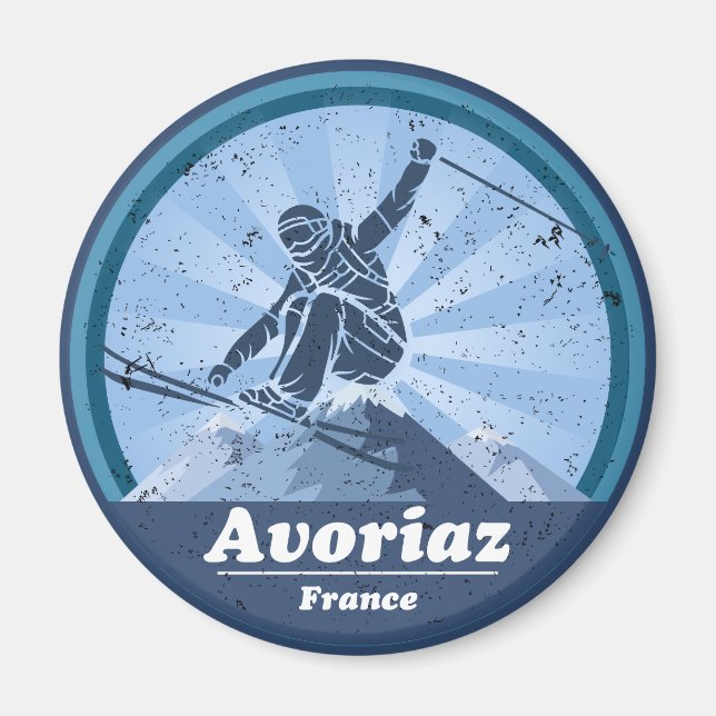 Avoriaz Station de ski - Skieur Magnet (Framsidan)