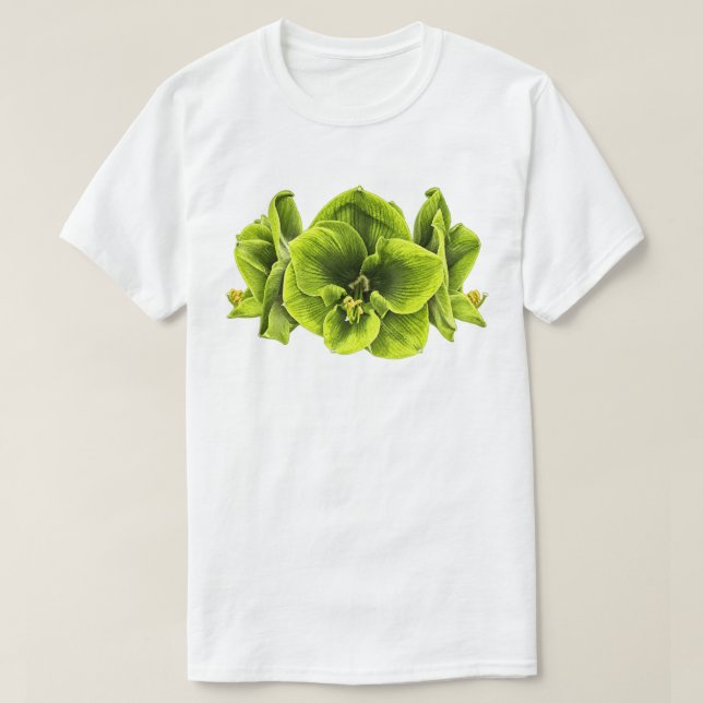 Avovado Lime Blomma - T-shirt (Design framsida)
