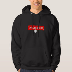 Avprenumerationsknapp Funny Geek Hoodie