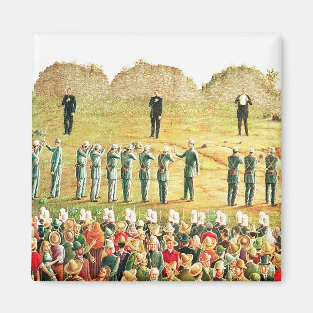 Avrättningen av Maximilian I Magnet (Framsidan)