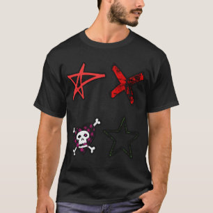 avril lavigne bra design Sticker T Shirt