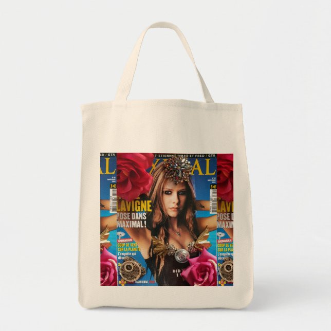 Avril Lavigne Sac fourre-tout Tygkasse (Framsidan)