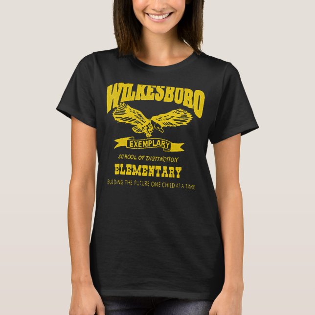 Avrils Lavignes Sk8er Boi Grönt Wilkesboro T Shirt (Framsida)
