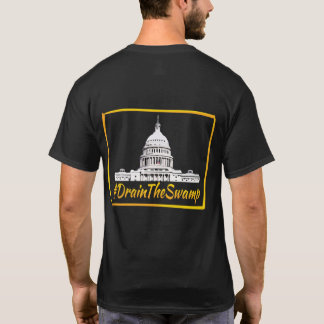 Avrinning den utskrivavna skjortabaksidaen för t shirt