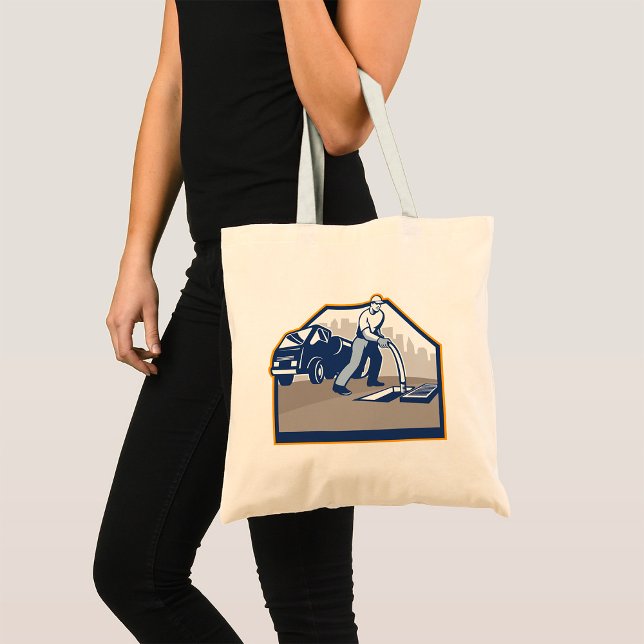 Avrinning Tote Bag Tygkasse (Skapare uppladdad)