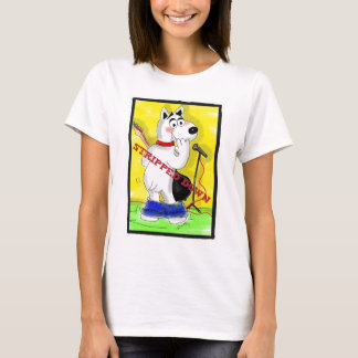 Avrivet besegra tee shirt