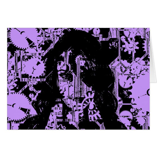 Avrivet utrustar hälsningskort (Framsidan Horizontal)